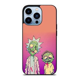 RICK AND MORTY HALLOWEEN ZOMBIES iPhone 13 Pro Max Case Cover