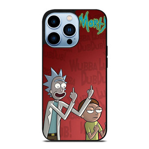 RICK AND MORTY MIDDLE FINGER iPhone 13 Pro Max Case Cover