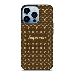 SUPREME BROWN PATTERN NEW iPhone 13 Pro Max Case Cover SUPREME BROWN PATTERN NEW iPhone 13 Pro Max Case Cover