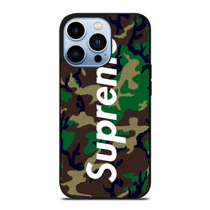 SUPREME CAMO iPhone 13 Pro Max Case Cover