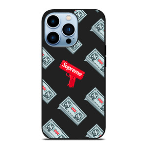 SUPREME MONEY GUN iPhone 13 Pro Max Case Cover SUPREME MONEY GUN iPhone 13 Pro Max Case Cover