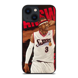 ALLEN IVERSON PHILDELPHIA SIXERS THE ANSWER iPhone 14 Plus Case Cover ALLEN IVERSON PHILDELPHIA SIXERS THE ANSWER iPhone 14 Plus Case Cover