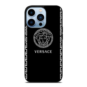 VERSACE LOGO BLACK iPhone 13 Pro Max Case Cover