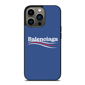 BALENCIAGA LOGO BLUE iPhone 13 Pro Case Cover