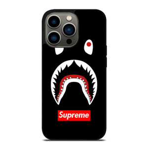 BAPE CAMO SHARK SUPREME BLACK iPhone 13 Pro Case Cover BAPE CAMO SHARK SUPREME BLACK iPhone 13 Pro Case Cover