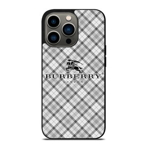 BURBERRY ICON GRAY PATTERN iPhone 13 Pro Case Cover BURBERRY ICON GRAY PATTERN iPhone 13 Pro Case Cover