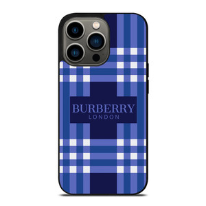 BURBERRY LONDON LOGO BLUE iPhone 13 Pro Case Cover BURBERRY LONDON LOGO BLUE iPhone 13 Pro Case Cover