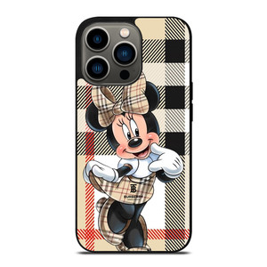 BURBERRY X MINNIE MOUSE DISNEY iPhone 13 Pro Case Cover BURBERRY X MINNIE MOUSE DISNEY iPhone 13 Pro Case Cover