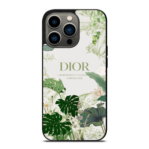 CHRISTIAN DIOR PARIS FLORAL GREEN iPhone 13 Pro Case Cover CHRISTIAN DIOR PARIS FLORAL GREEN iPhone 13 Pro Case Cover