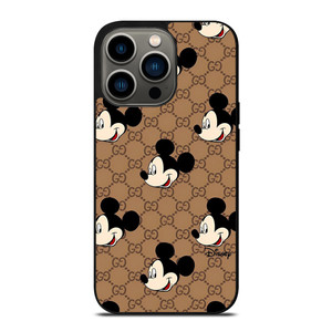 COACH MICKEY MOUSE BROWN iPhone 13 Pro Case Cover COACH MICKEY MOUSE BROWN iPhone 13 Pro Case Cover