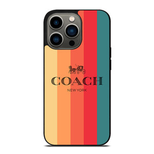 COACH NEW YORK ICON STRIPE iPhone 13 Pro Case Cover COACH NEW YORK ICON STRIPE iPhone 13 Pro Case Cover