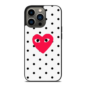 COMME DES GARCONS POLKADOT iPhone 13 Pro Case Cover COMME DES GARCONS POLKADOT iPhone 13 Pro Case Cover
