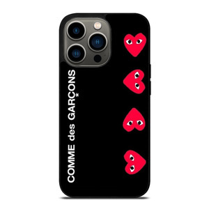 COMME DES GARCONS VERTICAL LOGO iPhone 13 Pro Case Cover COMME DES GARCONS VERTICAL LOGO iPhone 13 Pro Case Cover