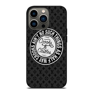 CROOKS AND CASTLES LOUIS VUITTON iPhone 13 Pro Case Cover CROOKS AND CASTLES LOUIS VUITTON iPhone 13 Pro Case Cover