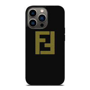 FENDI GOLDEN EMBLEM iPhone 13 Pro Case Cover FENDI GOLDEN EMBLEM iPhone 13 Pro Case Cover