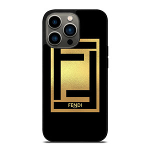 FENDI ROMA LOGO GOLD iPhone 13 Pro Case Cover FENDI ROMA LOGO GOLD iPhone 13 Pro Case Cover