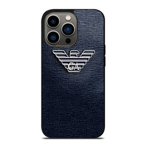 GIORGIO ARMANI EMBOSSED LOGO iPhone 13 Pro Case Cover GIORGIO ARMANI EMBOSSED LOGO iPhone 13 Pro Case Cover