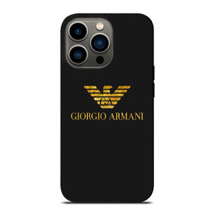 GIORGIO ARMANI LOGO GOLD iPhone 13 Pro Case Cover GIORGIO ARMANI LOGO GOLD iPhone 13 Pro Case Cover