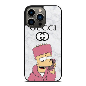 GUCCI BART SIMPSONS MARBLE iPhone 13 Pro Case Cover GUCCI BART SIMPSONS MARBLE iPhone 13 Pro Case Cover