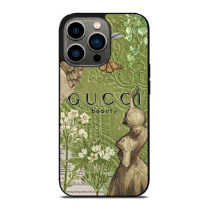 GUCCI BEAUTY BUTTERFLY iPhone 13 Pro Case Cover