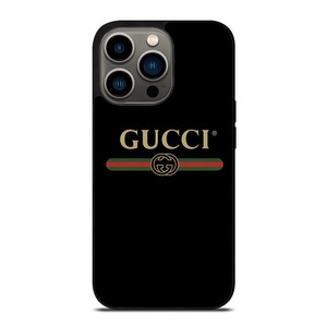 GUCCI BLACK LOGO iPhone 13 Pro Case Cover GUCCI BLACK LOGO iPhone 13 Pro Case Cover