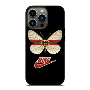 GUCCI BUTTERFLY X NIKE LOGO ICON iPhone 13 Pro Case Cover GUCCI BUTTERFLY X NIKE LOGO ICON iPhone 13 Pro Case Cover