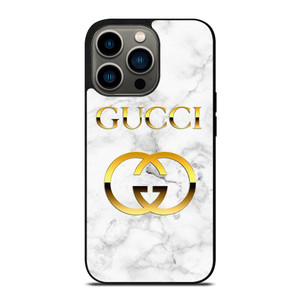 GUCCI GOLD MARBLE EMBLEM iPhone 13 Pro Case Cover GUCCI GOLD MARBLE EMBLEM iPhone 13 Pro Case Cover