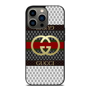 GUCCI GUCCI LOGO EMBLEM iPhone 13 Pro Case Cover