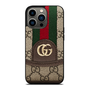 GUCCI LOGO BROWN BAG iPhone 13 Pro Case Cover GUCCI LOGO BROWN BAG iPhone 13 Pro Case Cover