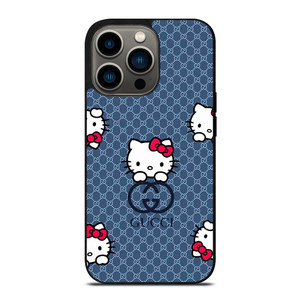 GUCCI LOGO HELLO KITTY BLUE iPhone 13 Pro Case Cover GUCCI LOGO HELLO KITTY BLUE iPhone 13 Pro Case Cover