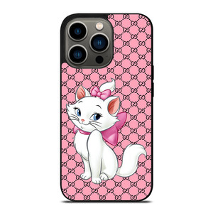 GUCCI LOGO PATTERN ARISTOCAT MARIE DISNEY iPhone 13 Pro Case Cover GUCCI LOGO PATTERN ARISTOCAT MARIE DISNEY iPhone 13 Pro Case Cover