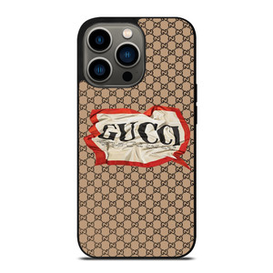 GUCCI LOGO PATTERN HEARTBREAKER iPhone 13 Pro Case Cover GUCCI LOGO PATTERN HEARTBREAKER iPhone 13 Pro Case Cover