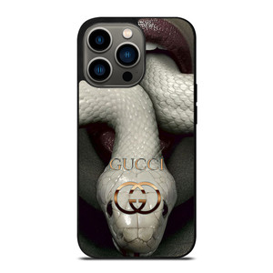 GUCCI LOGO WHITE SNAKE iPhone 13 Pro Case Cover GUCCI LOGO WHITE SNAKE iPhone 13 Pro Case Cover