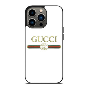 GUCCI LOGO WHITE iPhone 13 Pro Case Cover GUCCI LOGO WHITE iPhone 13 Pro Case Cover