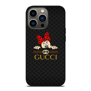 GUCCI LOGO X MINNIE MOUSE DISNEY iPhone 13 Pro Case Cover GUCCI LOGO X MINNIE MOUSE DISNEY iPhone 13 Pro Case Cover