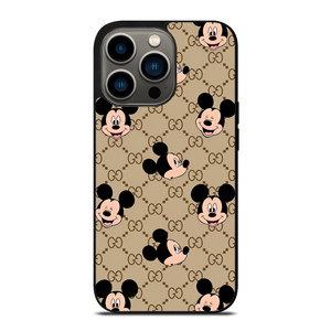 GUCCI MICKEY MOUSE HEADS iPhone 13 Pro Case Cover GUCCI MICKEY MOUSE HEADS iPhone 13 Pro Case Cover