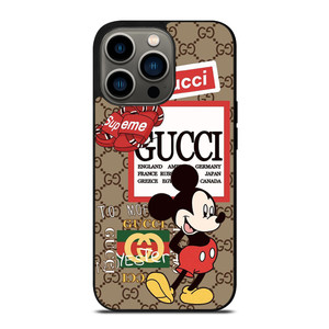 GUCCI X SUPREME X DISNEY MICKEY MOUSE ICON iPhone 13 Pro Case Cover GUCCI X SUPREME X DISNEY MICKEY MOUSE ICON iPhone 13 Pro Case Cover