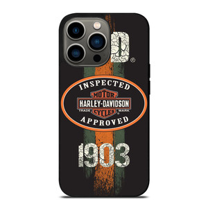 HARLEY DAVIDSON 1903 INSPECTED iPhone 13 Pro Case Cover HARLEY DAVIDSON 1903 INSPECTED iPhone 13 Pro Case Cover