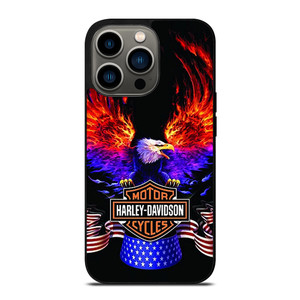 HARLEY DAVIDSON EAGLE 2 iPhone 13 Pro Case Cover