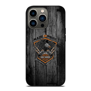 HARLEY DAVIDSON MADE WITH PRIDE iPhone 13 Pro Case Cover HARLEY DAVIDSON MADE WITH PRIDE iPhone 13 Pro Case Cover