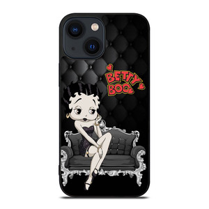 BETTY BOOP QUEEN BLACK iPhone 14 Plus Case Cover BETTY BOOP QUEEN BLACK iPhone 14 Plus Case Cover
