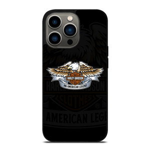 HARLEY DAVIDSON MOTOR EAGLE LOGO iPhone 13 Pro Case Cover