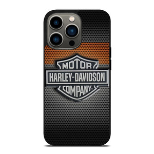 HARLEY DAVIDSON MOTORCYCLES COMPANY METAL LOGO iPhone 13 Pro Case Cover HARLEY DAVIDSON MOTORCYCLES COMPANY METAL LOGO iPhone 13 Pro Case Cover