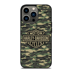 HARLEY DAVIDSON MOTORCYCLES LOGO COMPANY CAMO iPhone 13 Pro Case Cover HARLEY DAVIDSON MOTORCYCLES LOGO COMPANY CAMO iPhone 13 Pro Case Cover