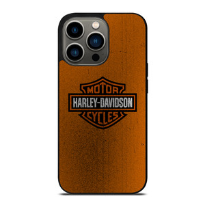 HARLEY DAVIDSON ORANGE NOISED iPhone 13 Pro Case Cover HARLEY DAVIDSON ORANGE NOISED iPhone 13 Pro Case Cover