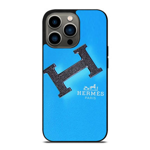 HERMES LOGO FASHION BLUE iPhone 13 Pro Case Cover