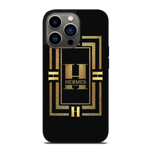 HERMES PARIS LOGO LUXURY GOLDEN ICON iPhone 13 Pro Case Cover HERMES PARIS LOGO LUXURY GOLDEN ICON iPhone 13 Pro Case Cover