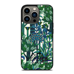 HERMES PARIS PATTERN NATURE iPhone 13 Pro Case Cover