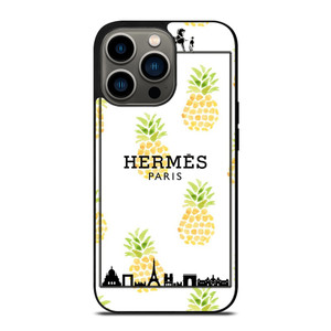 HERMES PARIS PINEAPPLE iPhone 13 Pro Case Cover HERMES PARIS PINEAPPLE iPhone 13 Pro Case Cover