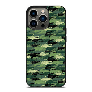 LACOSTE CAMO LOGO iPhone 13 Pro Case Cover